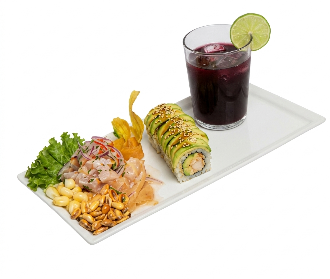 Combos variados de cevichería en En Su Punto
